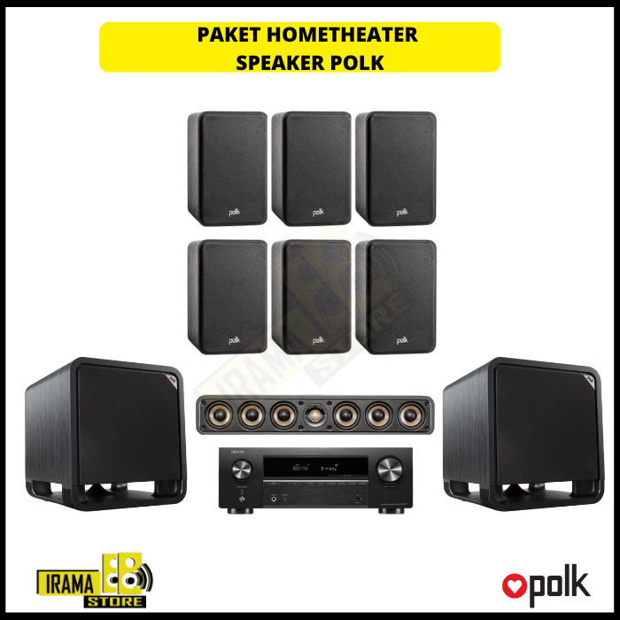 Paket Home Theater Speaker Polk S15 7.2